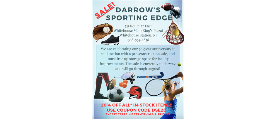 Darrow's Sporting Edge - SALE!!!
